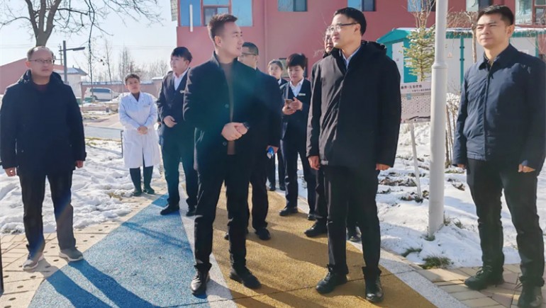 甘肃省民政厅党组书记、厅长苟保平一行莅临菠菜担保网康养院开展调研事情